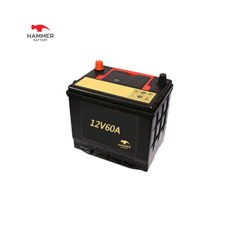 Auto-batterij 12V60A 55D23